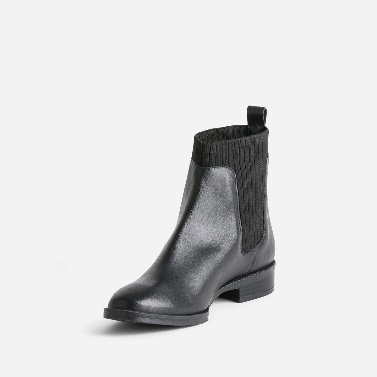 Boots en cuir BINAMA noir, ERAM