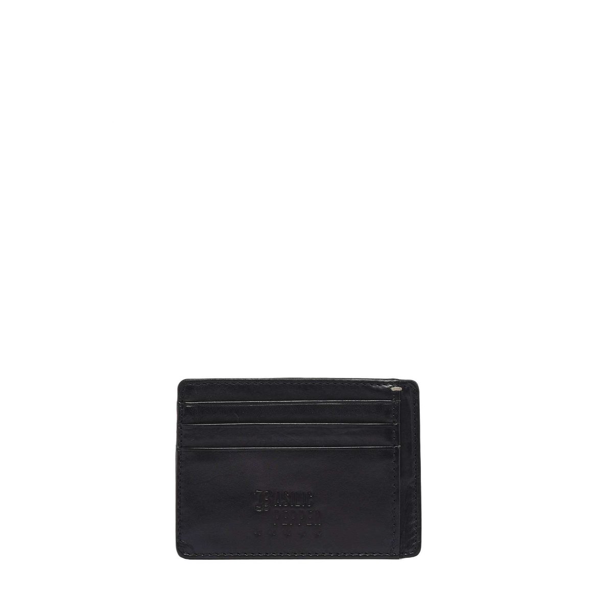PORTE CARTES cuir black, BASILIC PEPPER