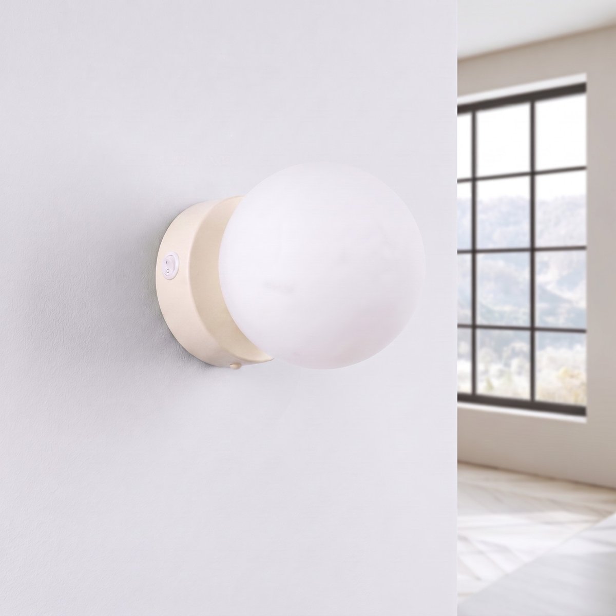 Applique murale Beige G9 1 Yoli beige, EDEN