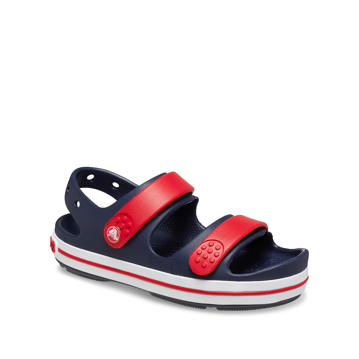 Sandalen Crocband cruiser K marineblauw/rood, CROCS