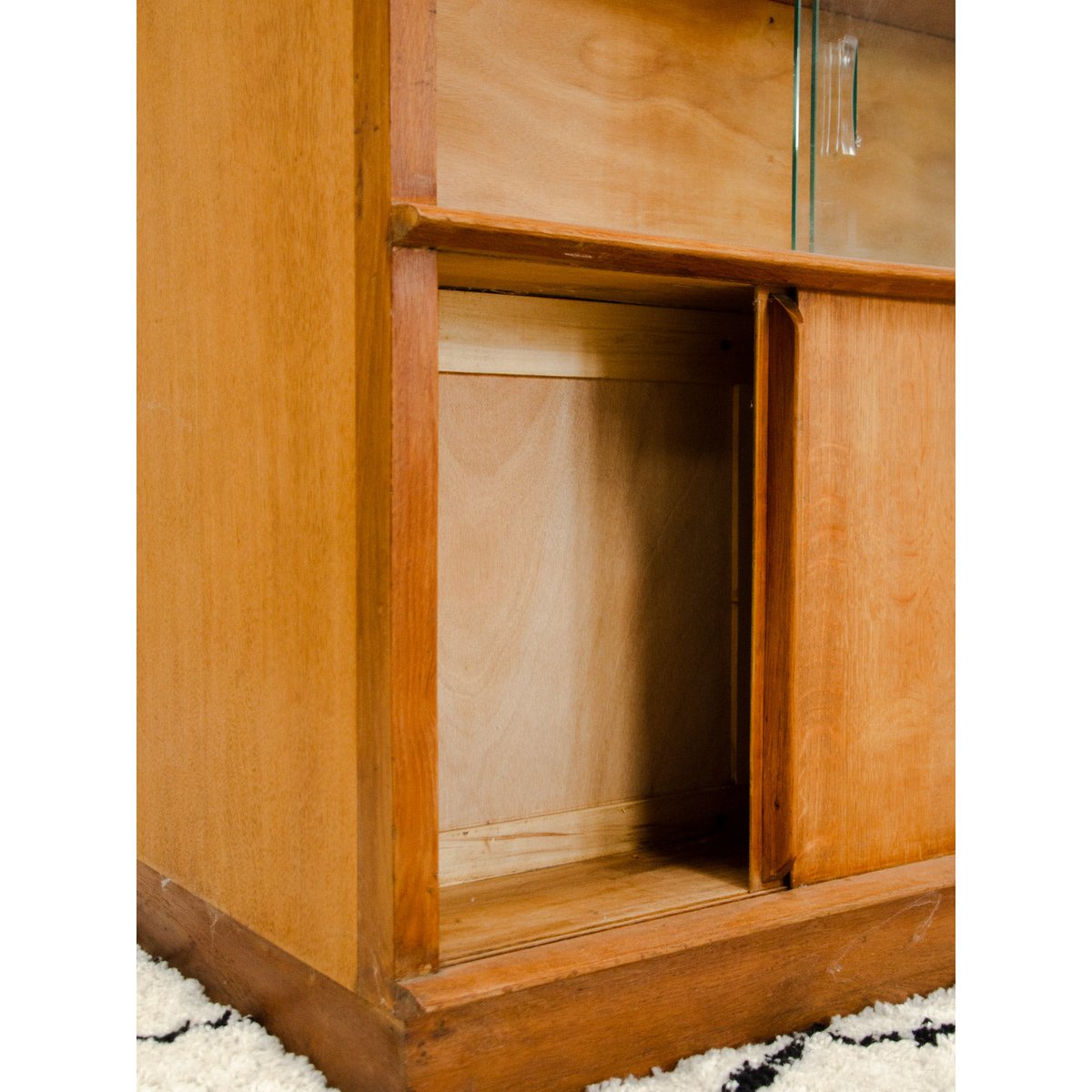 Meuble de métier comptoir en chêne Fernand N°486 - Bon état bois clair, DEBONGOUT