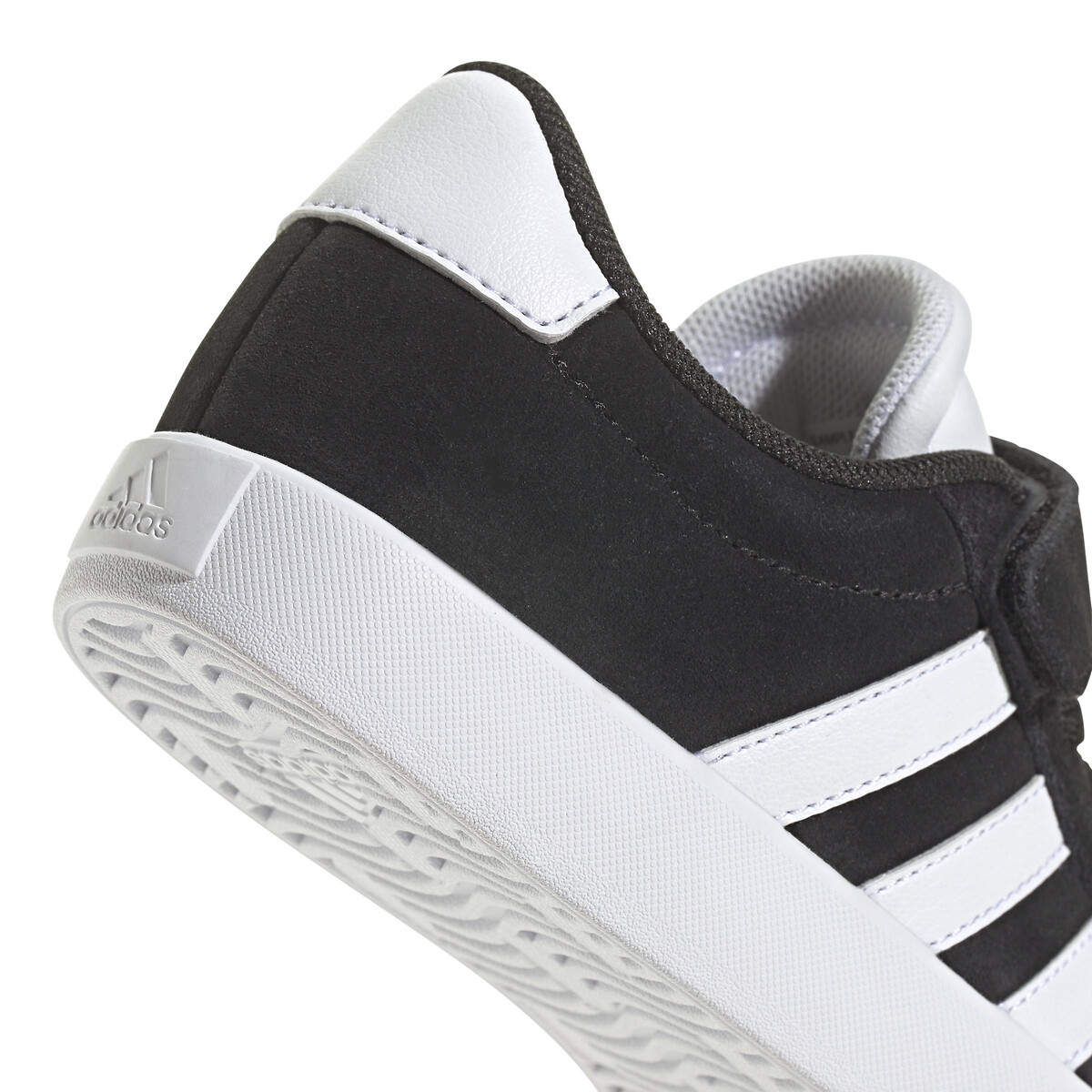 Kids VL Court 3.0 Trainers in Leather black/white, ADIDAS SPORTSWEAR