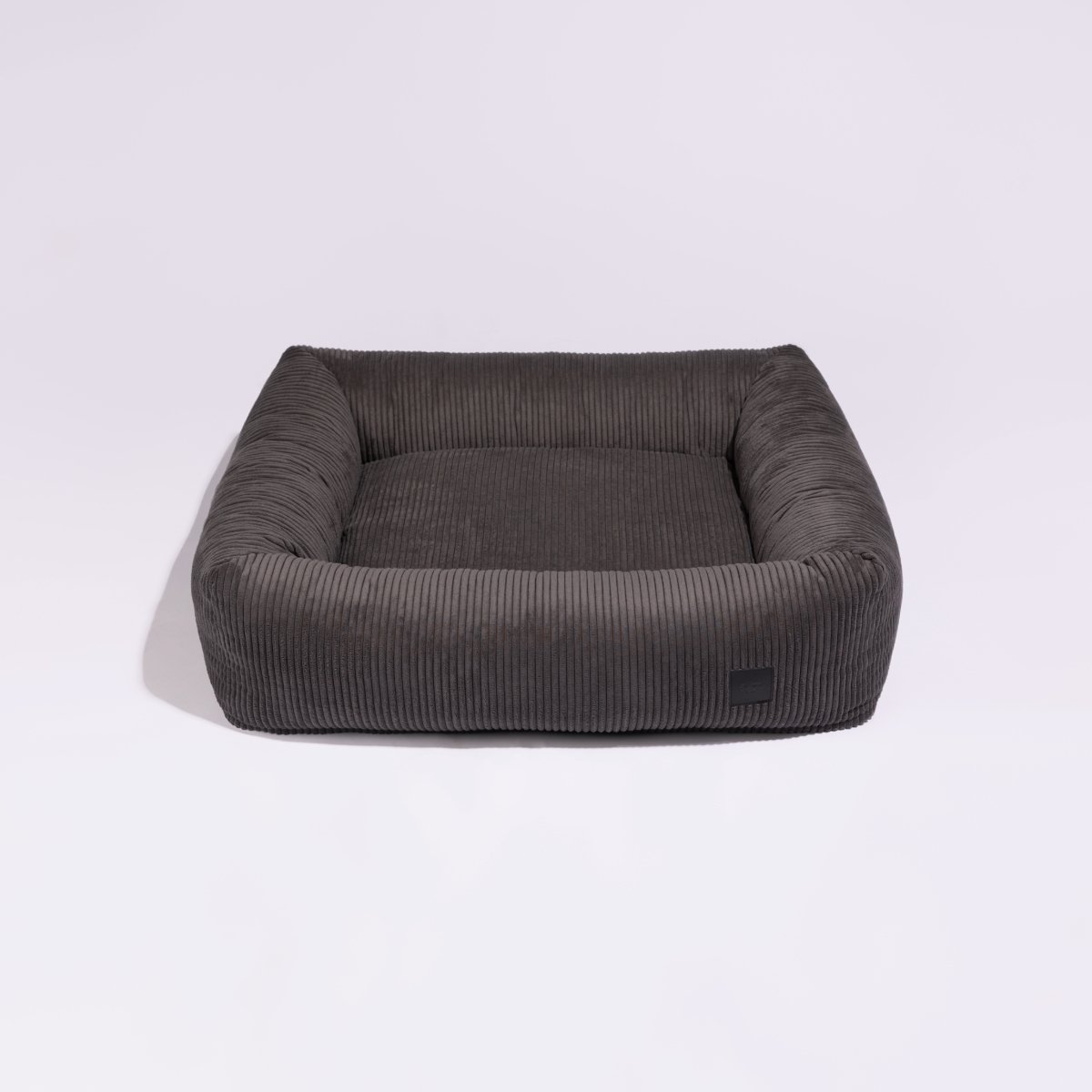 Panier effet velours côtelé DREAM gris anthracite, PILLOW VILLA