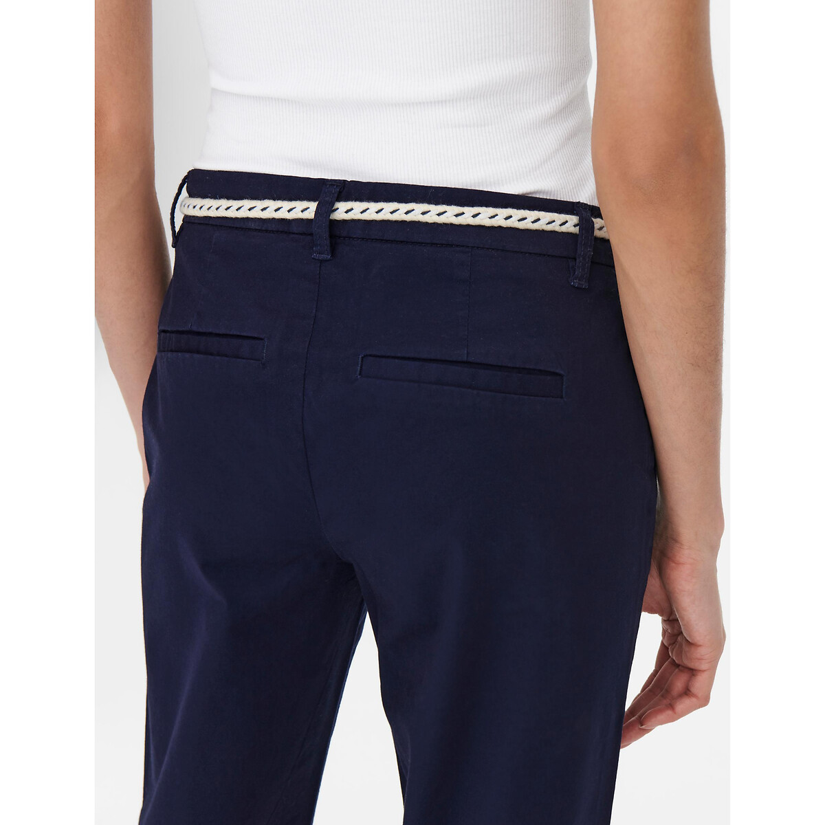 Pantalón chino azul marino, ONLY