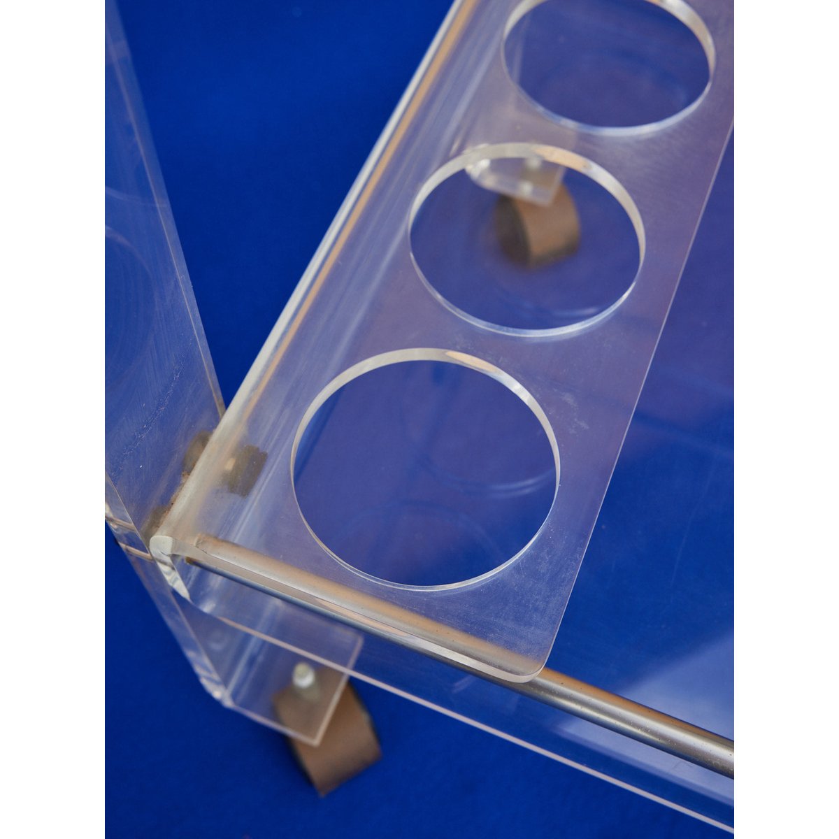 Desserte en plexiglass  Anouk N°327 - Bon état transparent, DEBONGOUT