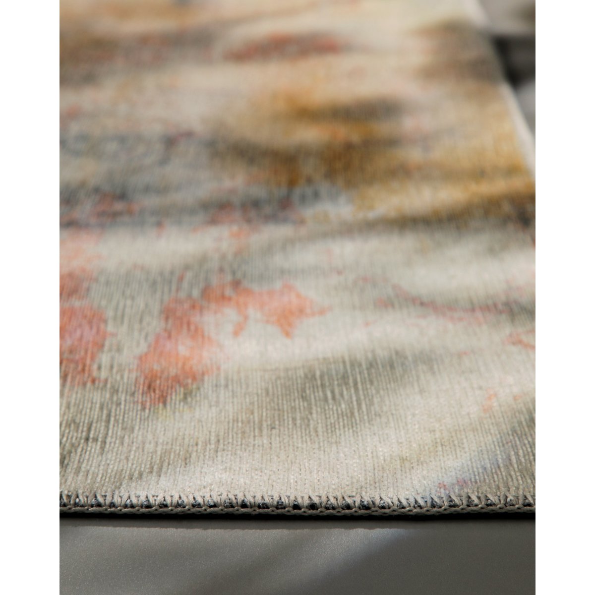 WECONhome Maui, tissé machine, coton, tapis tissé plat, certifié OEKO-TEX® (n° D20-0634) (70 x 120 cm, ocre) , Maui jaune ocre, ESPRIT