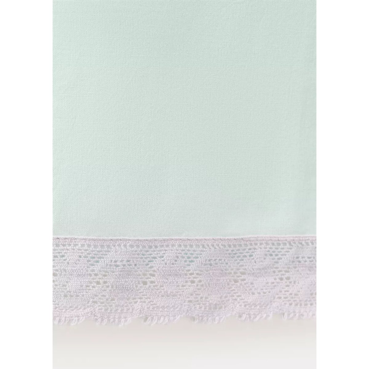 Nuisette courte 100 % coton bleu, MANGO