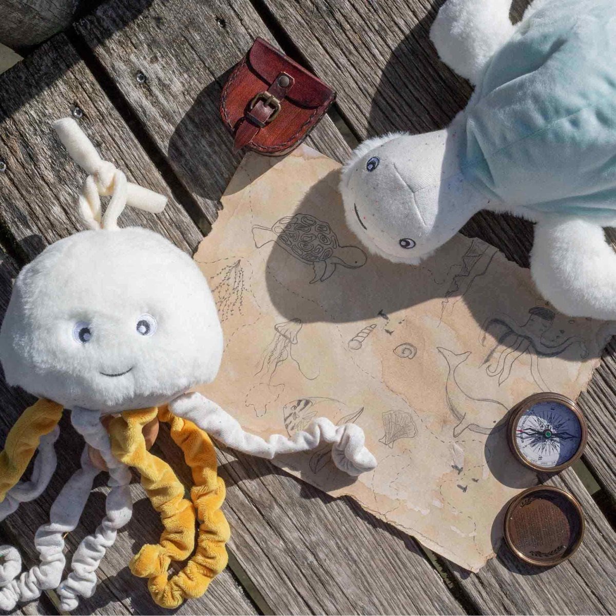 Peluche musicale crudo, TROIS KILOS SEPT