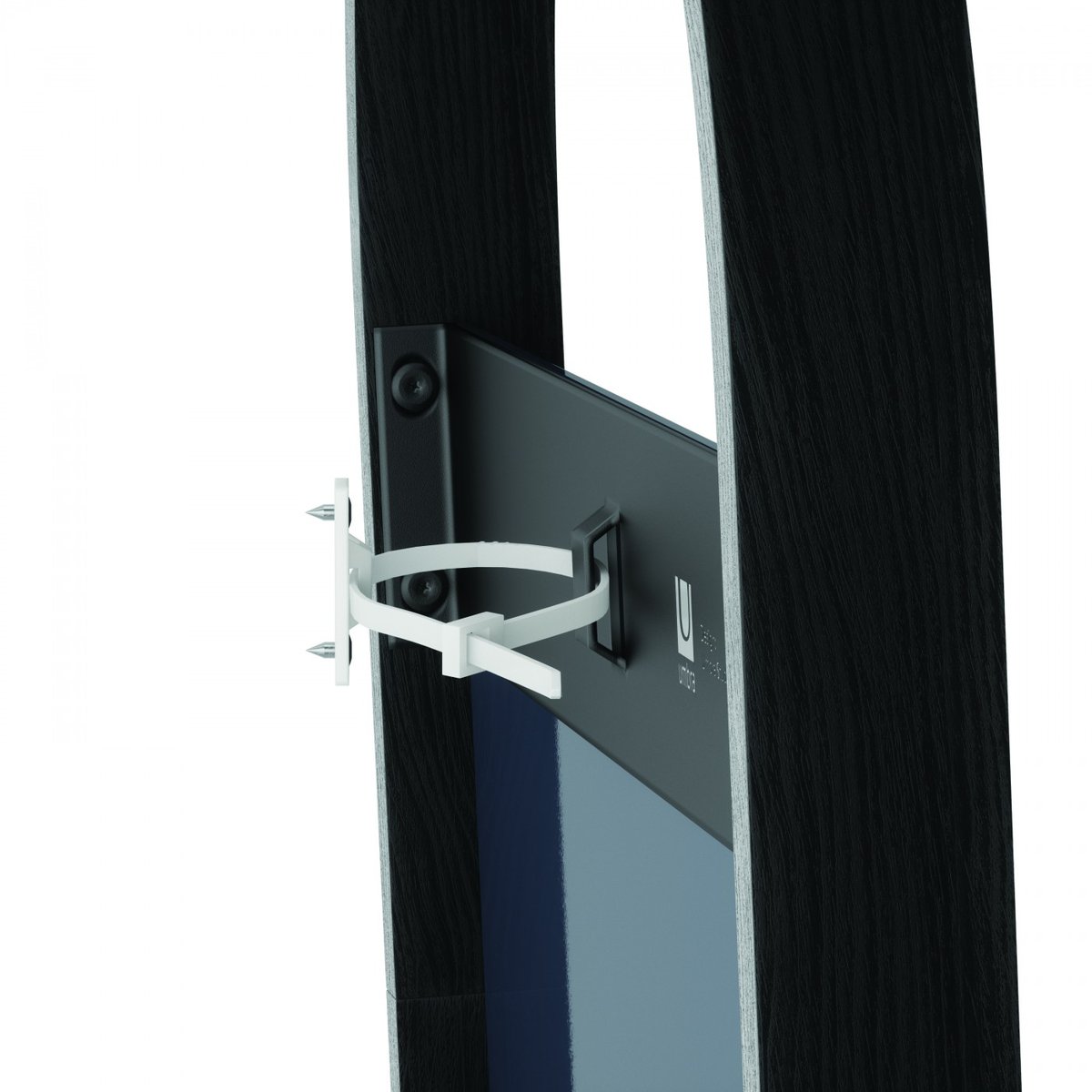 Grand miroir arche à poser design BELLWOOD noir, UMBRA