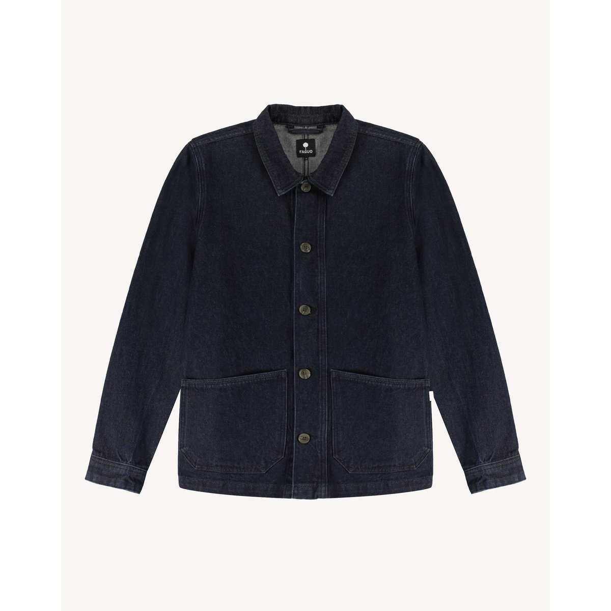 Veste coton LIFFRE bleu foncé, FAGUO