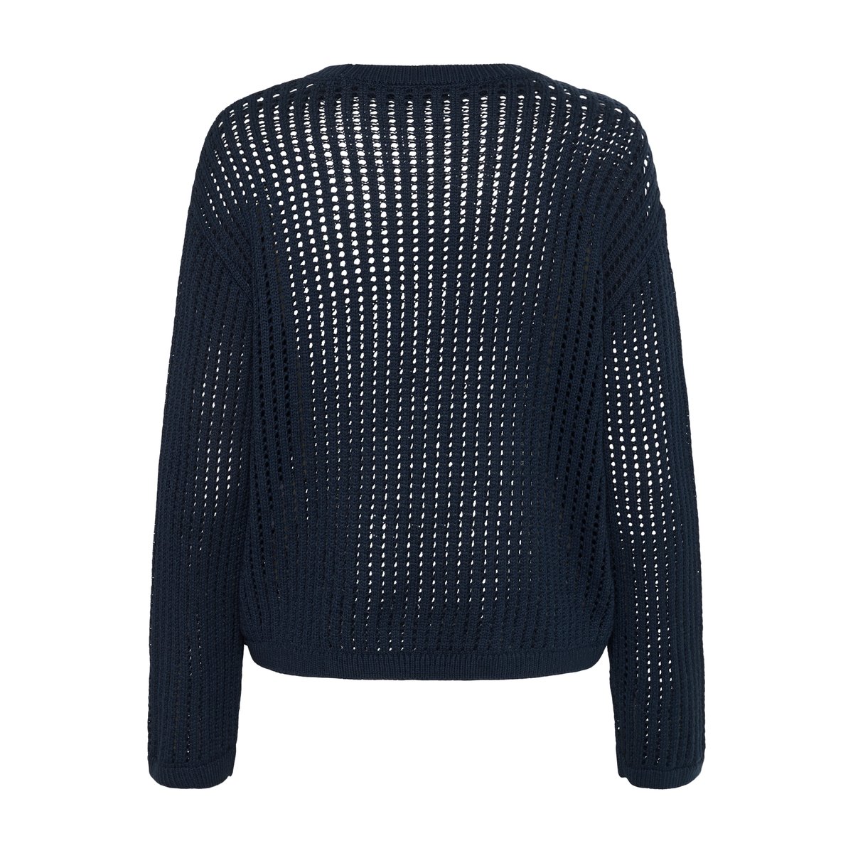 Knitted pullover bleu midnight marine, KAFFE