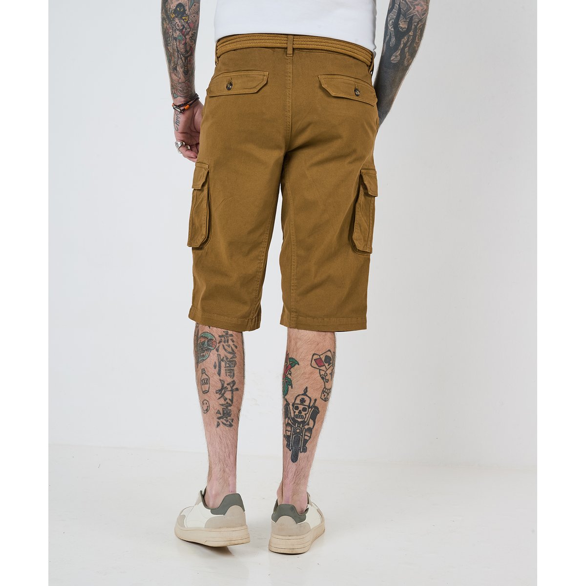 Short Cargo Multi Poches chameau, JOE BROWNS
