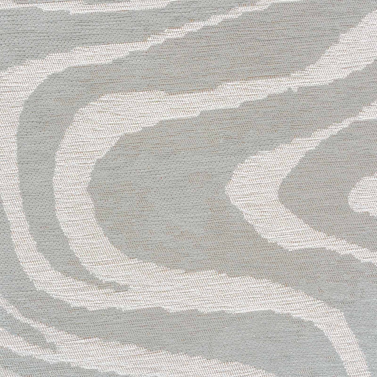 Tapis rectangulaire jacquard, SAVANNAH gris clair et blanc cassé, RECOLLECTION
