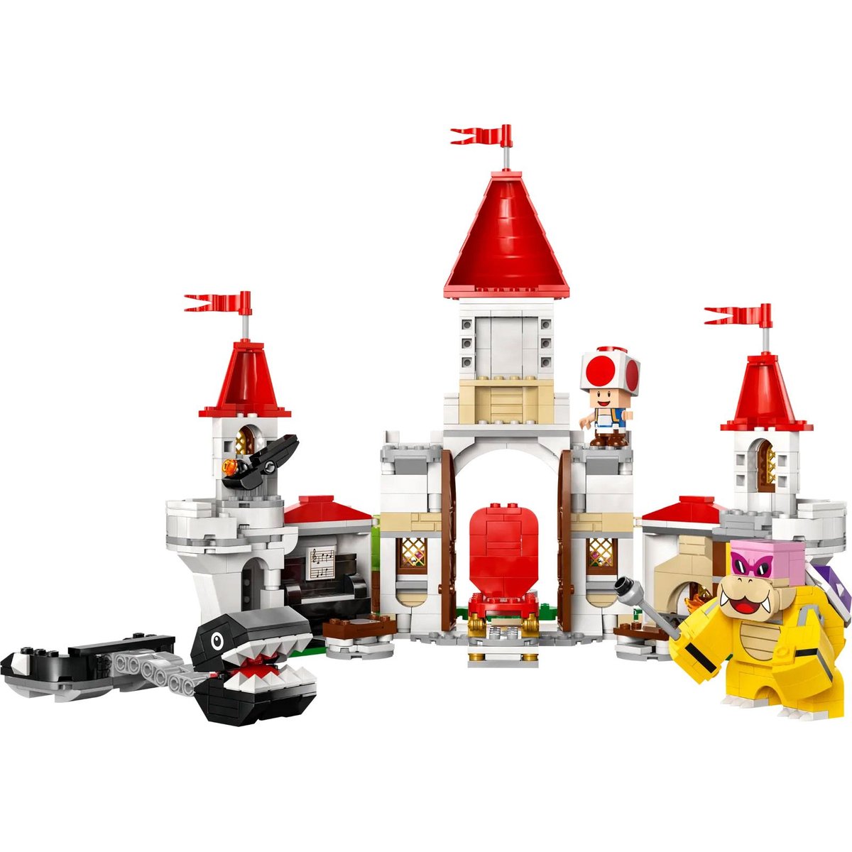 LEGO Super Mario - Aventure épique au château de Peach avec Roy - 71435 couleur unique, LEGO