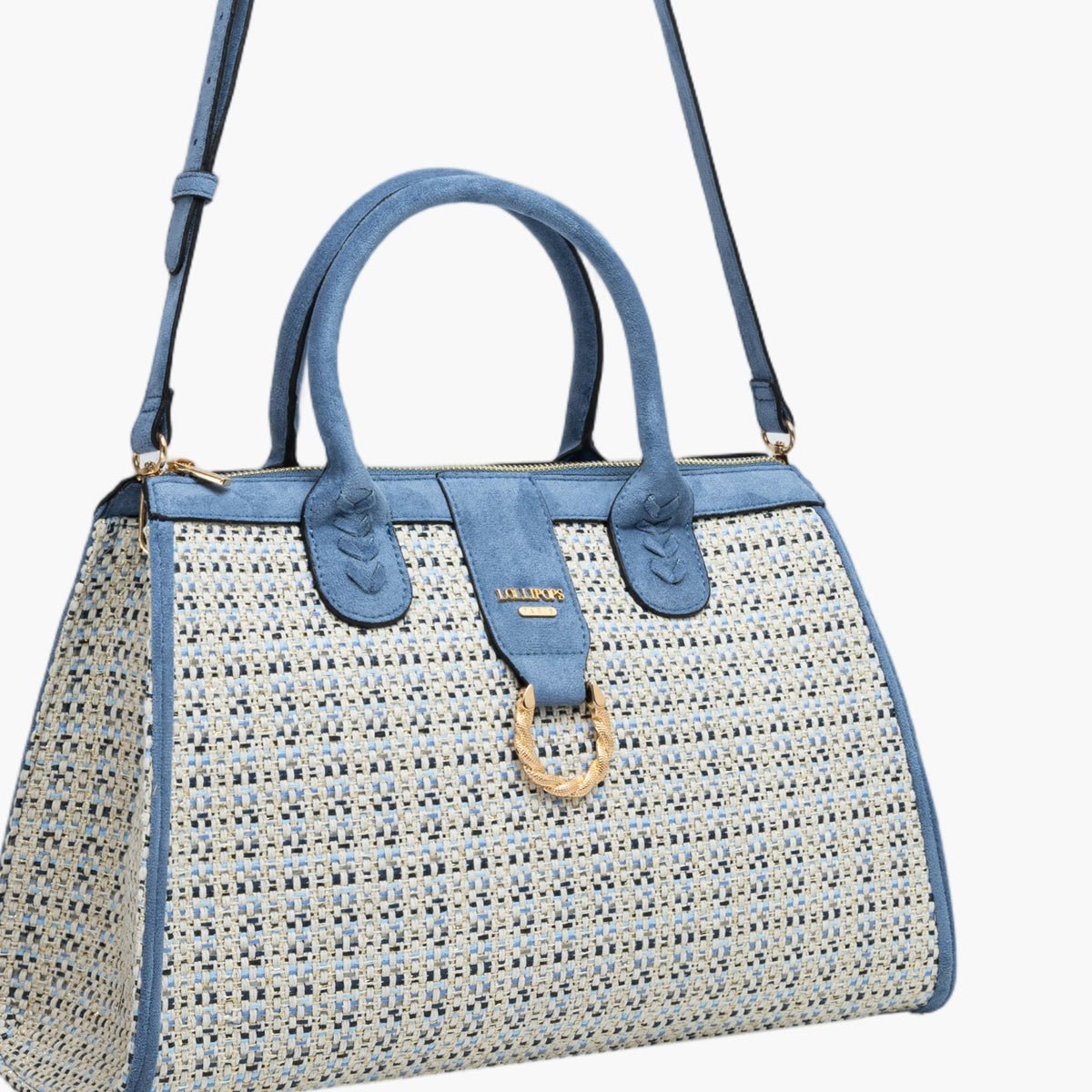 Sac shopper Shai bleu, LOLLIPOPS