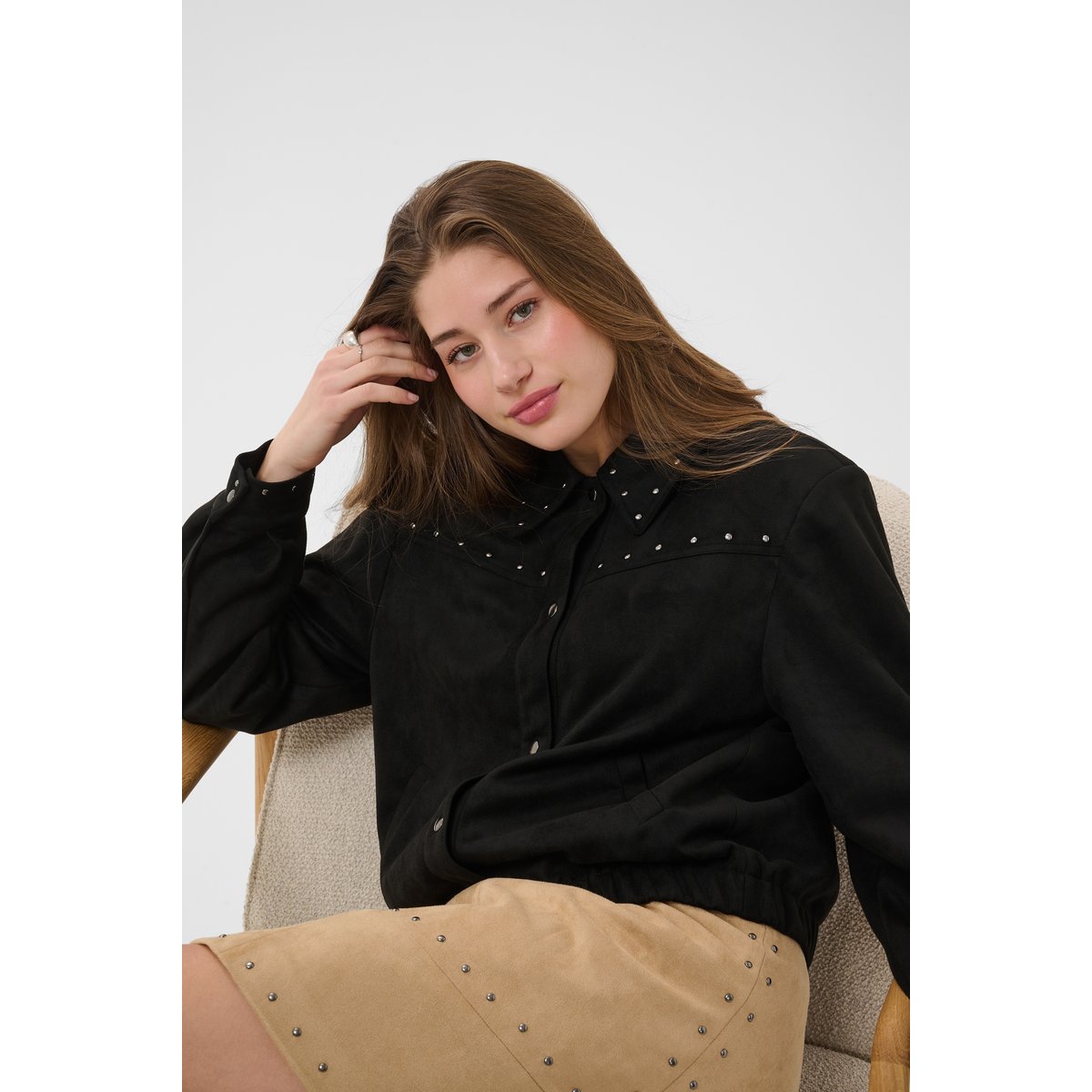Veste noir pitch black, CREAM
