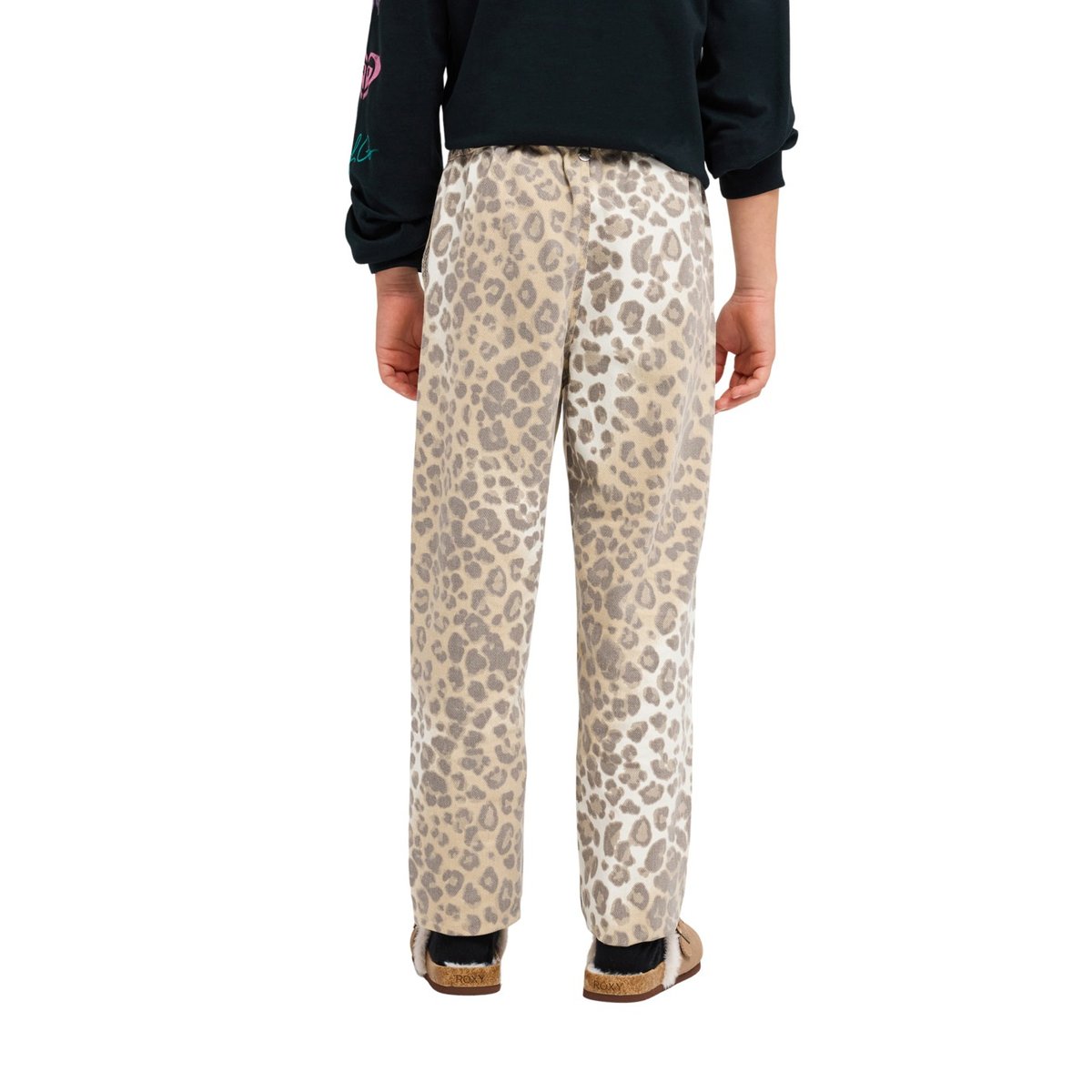 Pantalon en velours côtelé THOUSAND STARS PRINTED. beige wild side, ROXY
