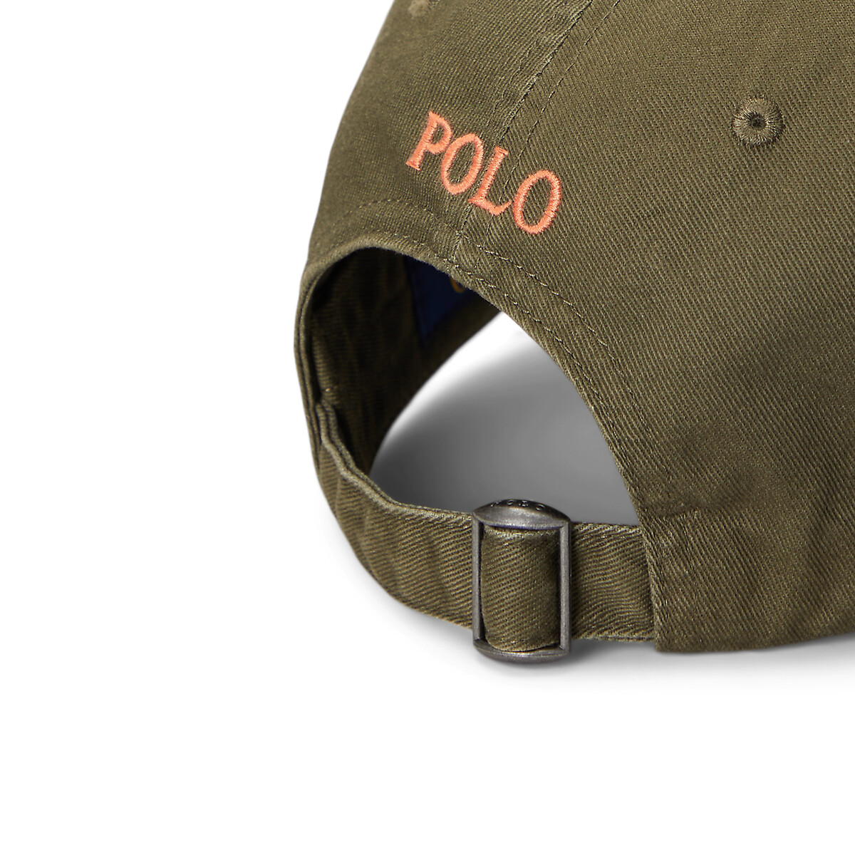 Casquette de baseball coton chino kaki, POLO RALPH LAUREN