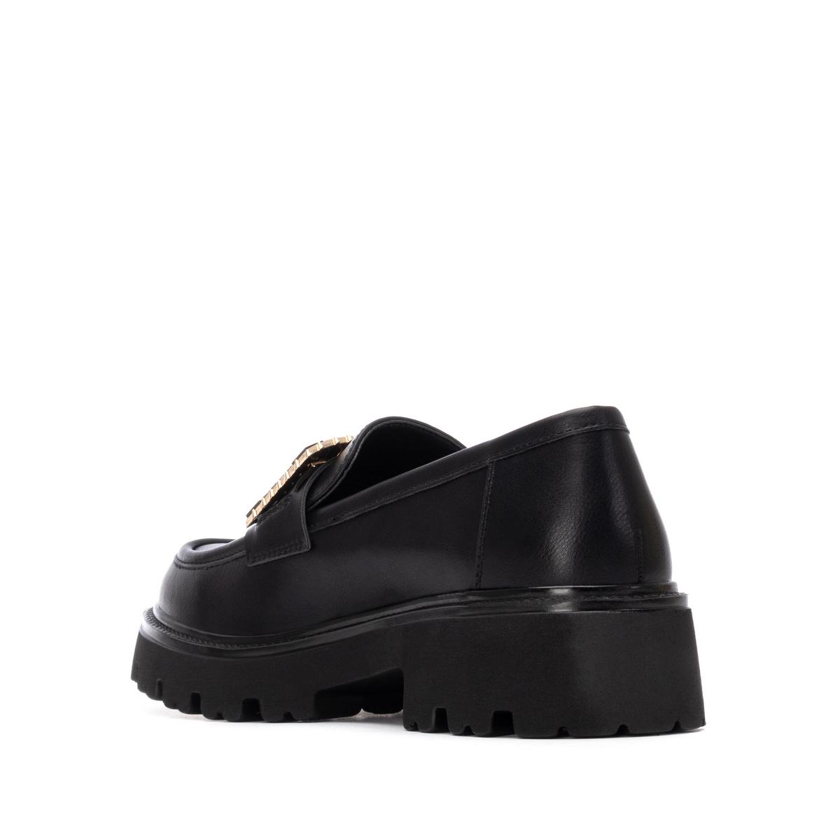 Chaussure Mocassin Plaine Décontractée noir, XTI