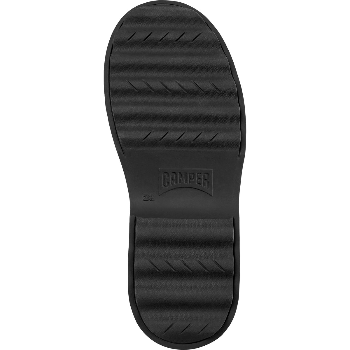Bottes Élastique Cuir Norte noir, CAMPER