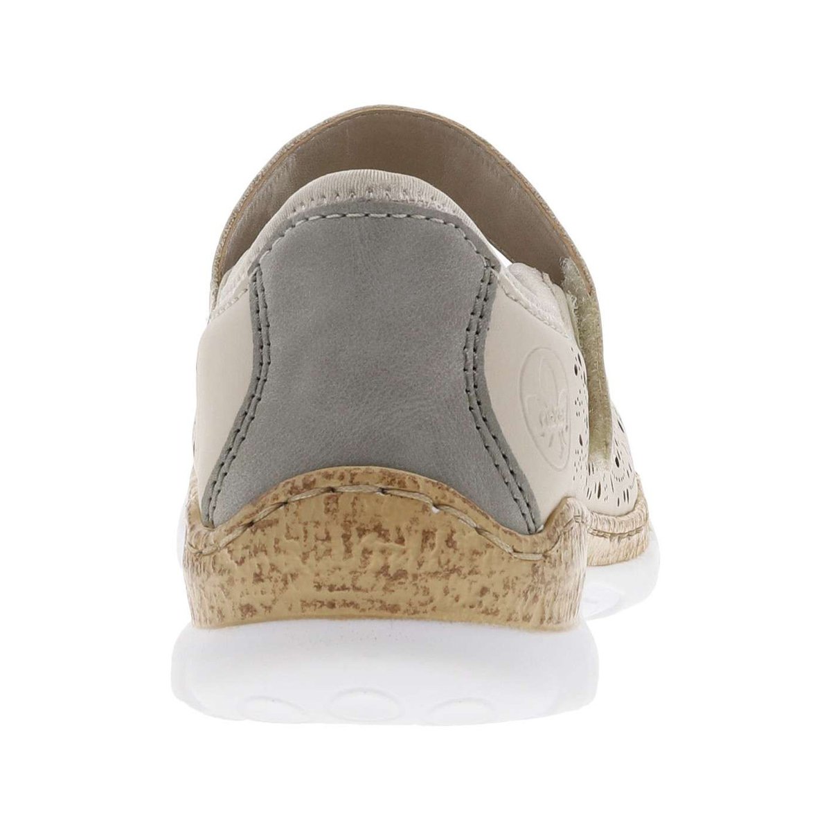 Ballerines talon plat beige, RIEKER