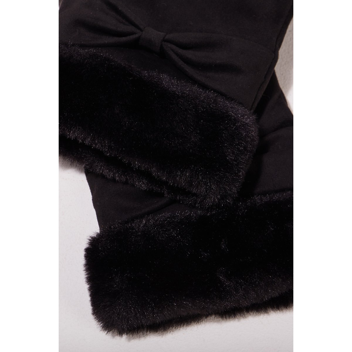 Gants avec noeuds noir, BONOBO