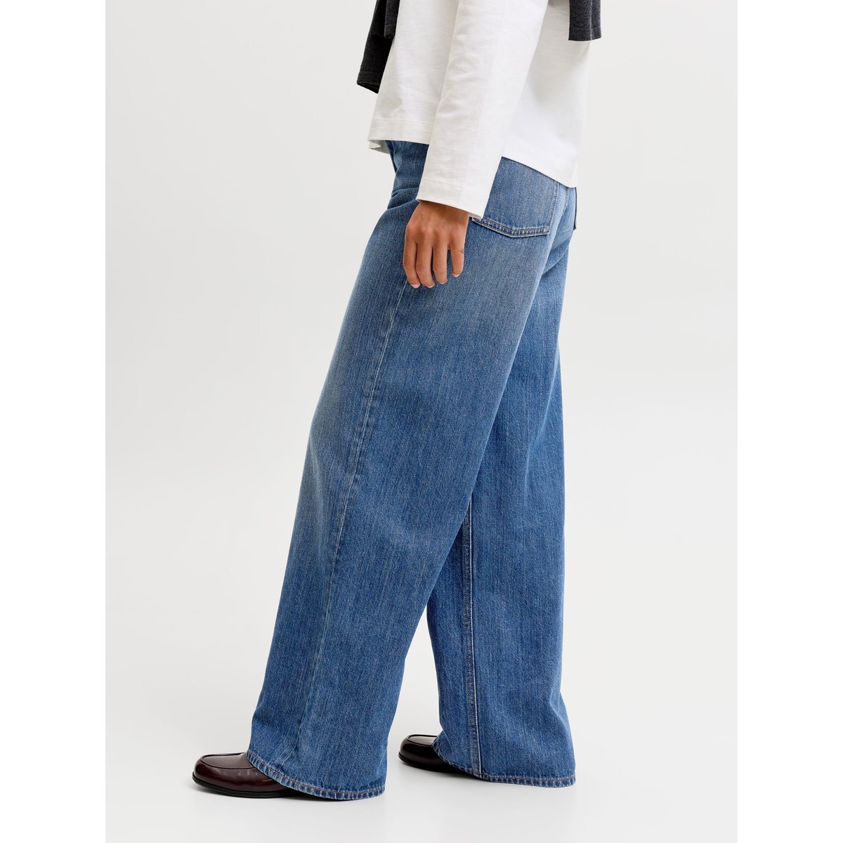 Jean À Coupe Large blue denim, JJXX