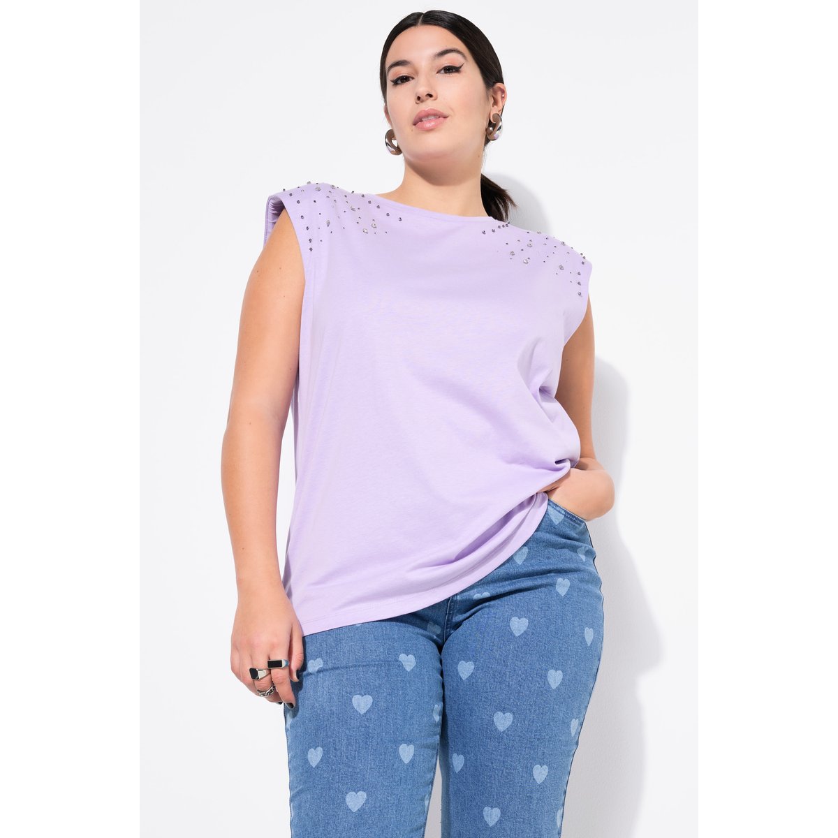 Haut coupe oversize lilas, STUDIO UNTOLD