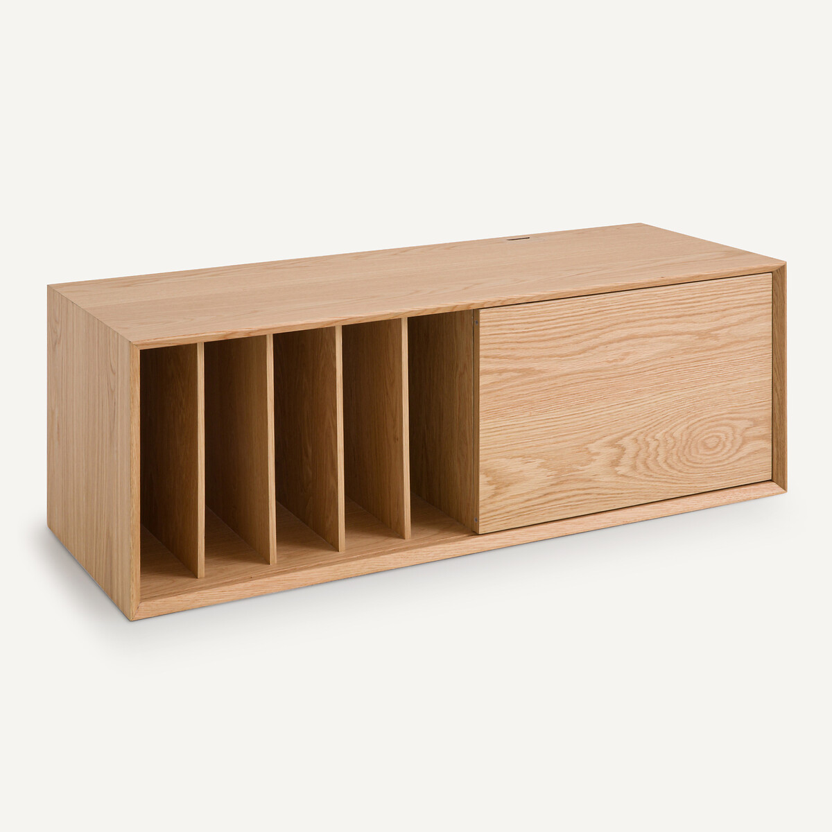 Archivita XL Vinyl Cabinet W110 X D42cm natural oak, AM.PM