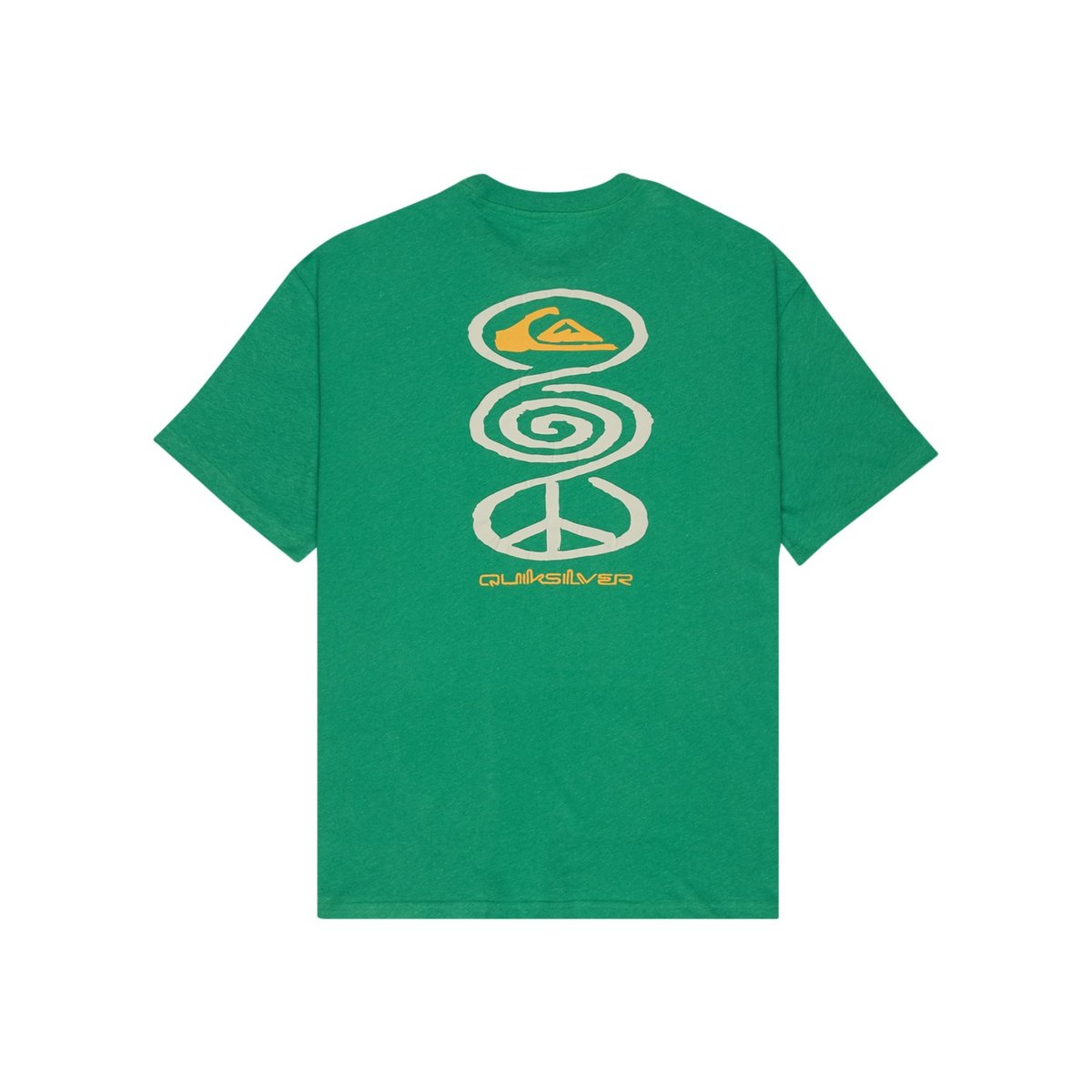 T-Shirt à manches courtes HARMONY SPIRAL vert leprechaun, QUIKSILVER