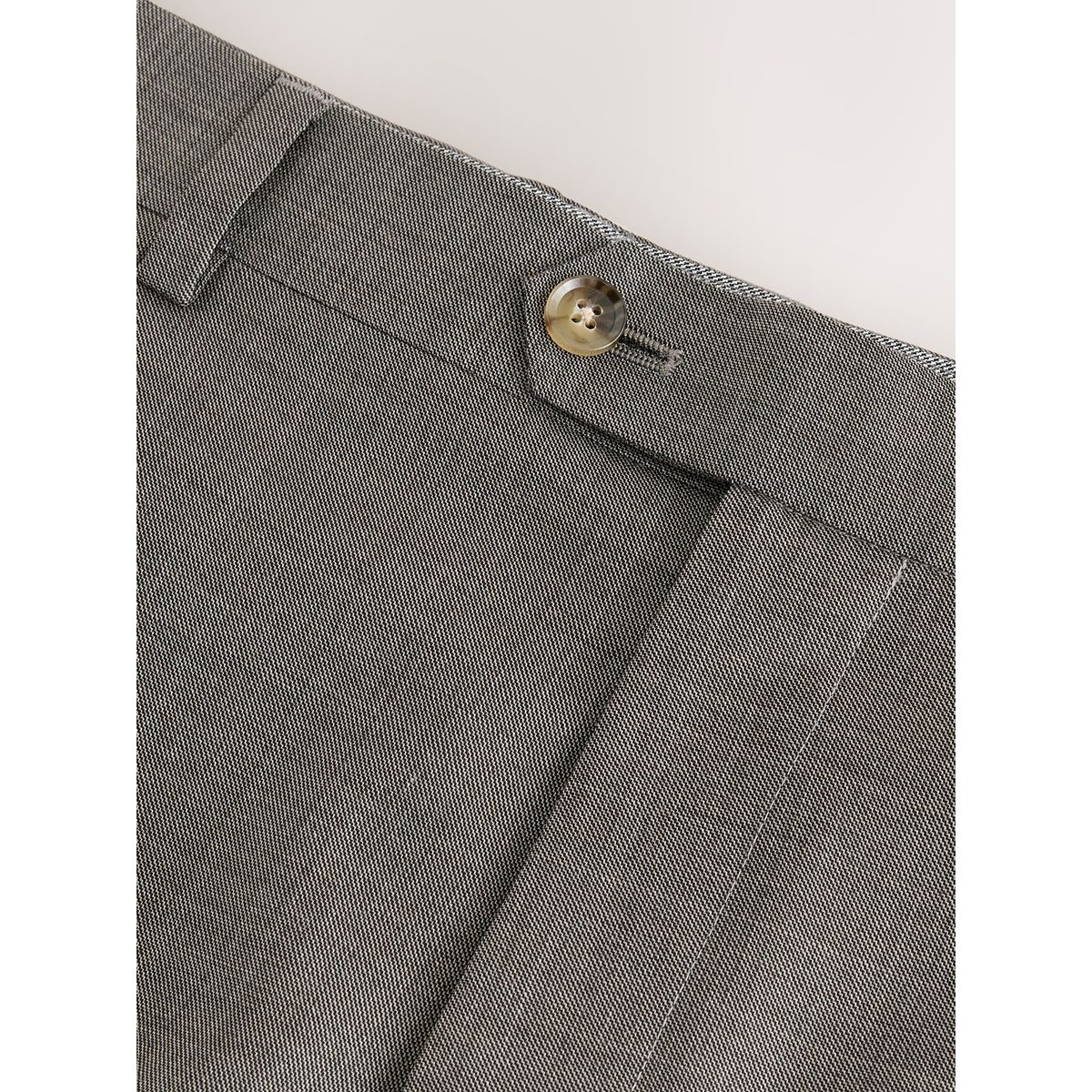 Pantalon en laine Signature texture marine, NEXT