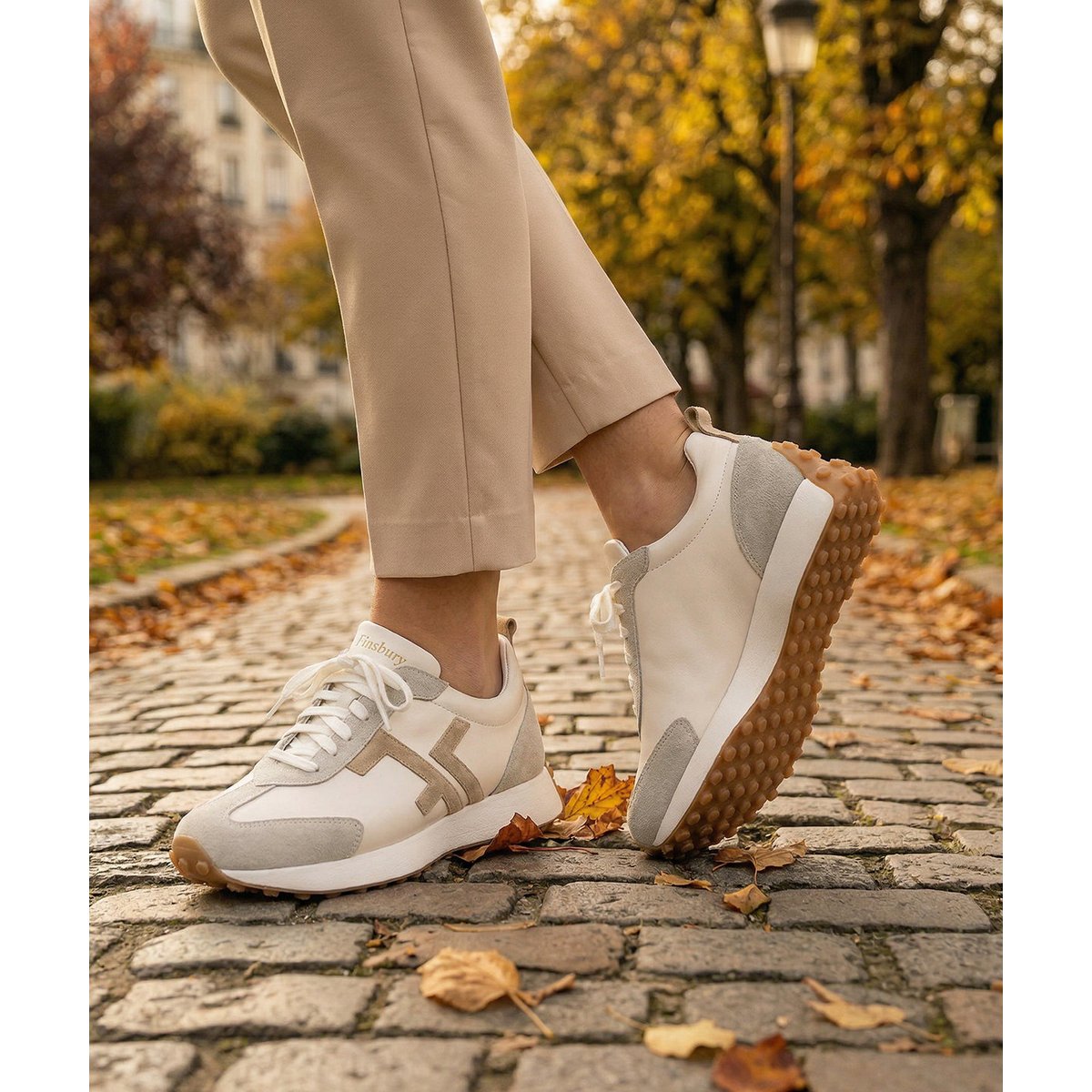 Sneakers KATE naturel, FINSBURY