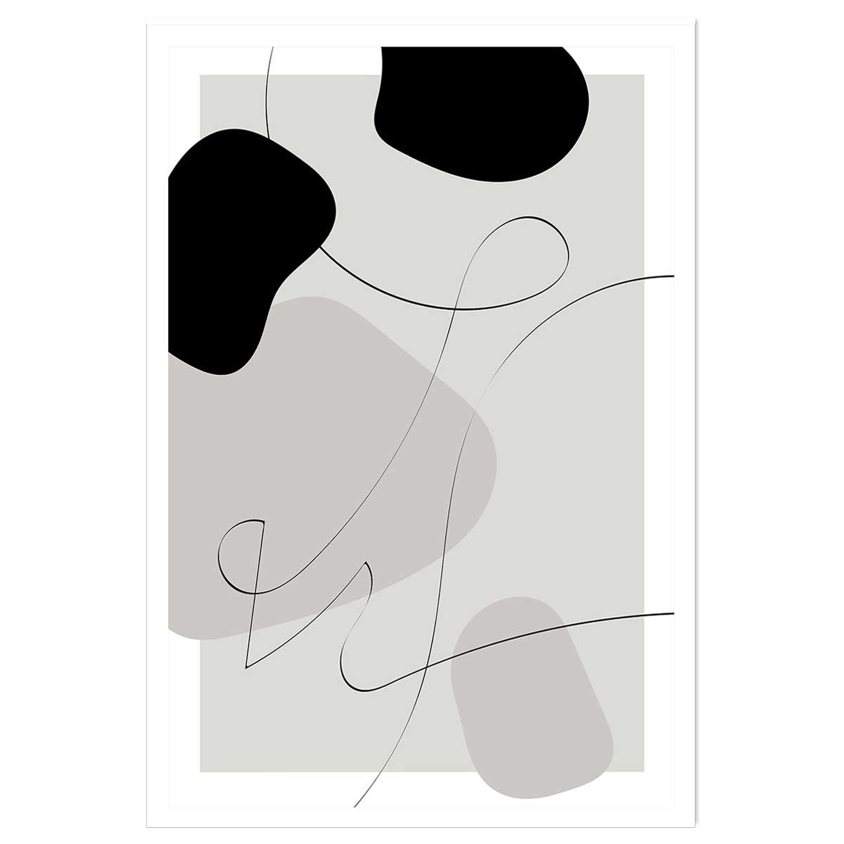 Affiche Forme et autographe affiche seule, HEXOA