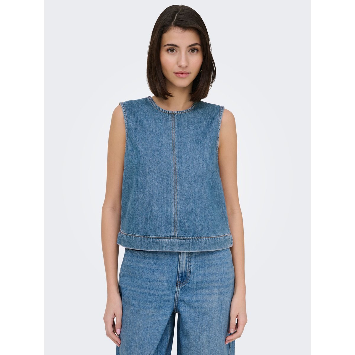 Débardeur bleue - light blue denim, JDY