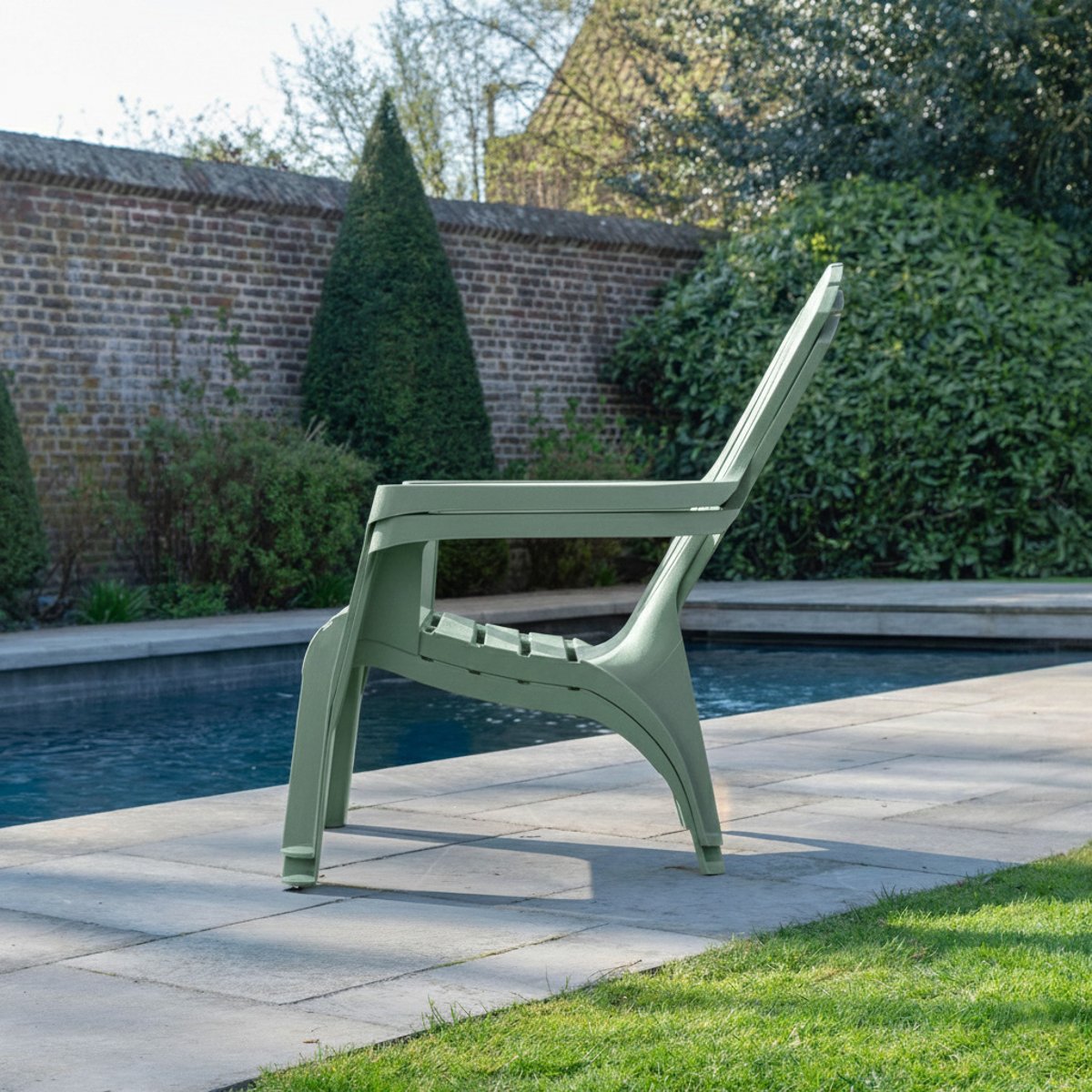 Lot de 2 fauteuils ADIRONDACK vert, WILSA GARDEN