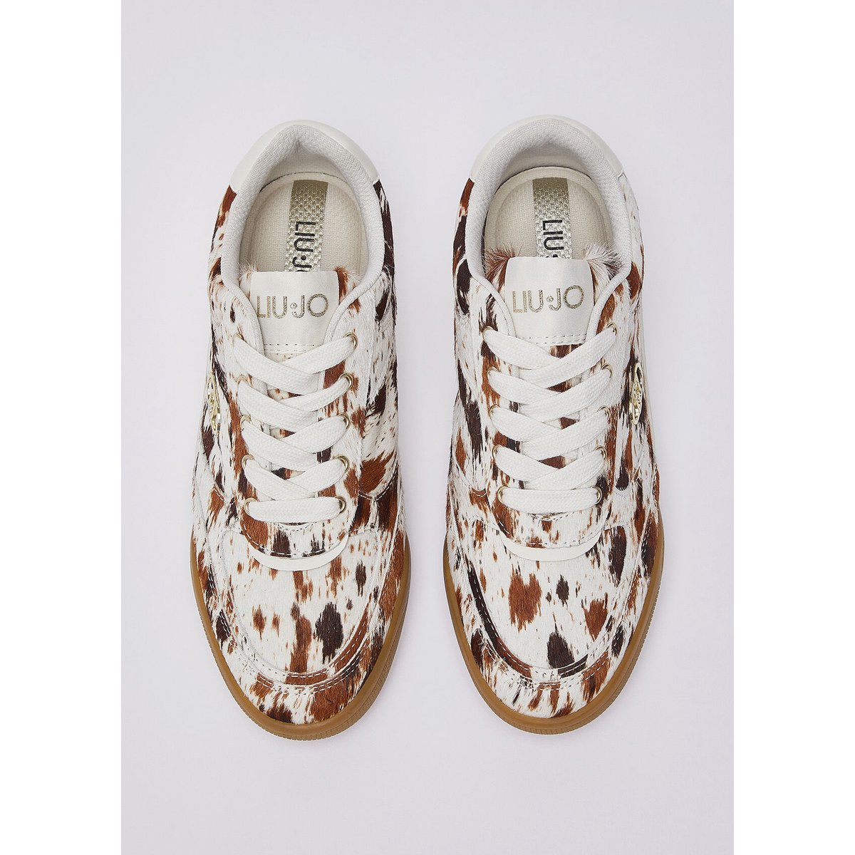 Sneakers en poulain animalier, LIU JO