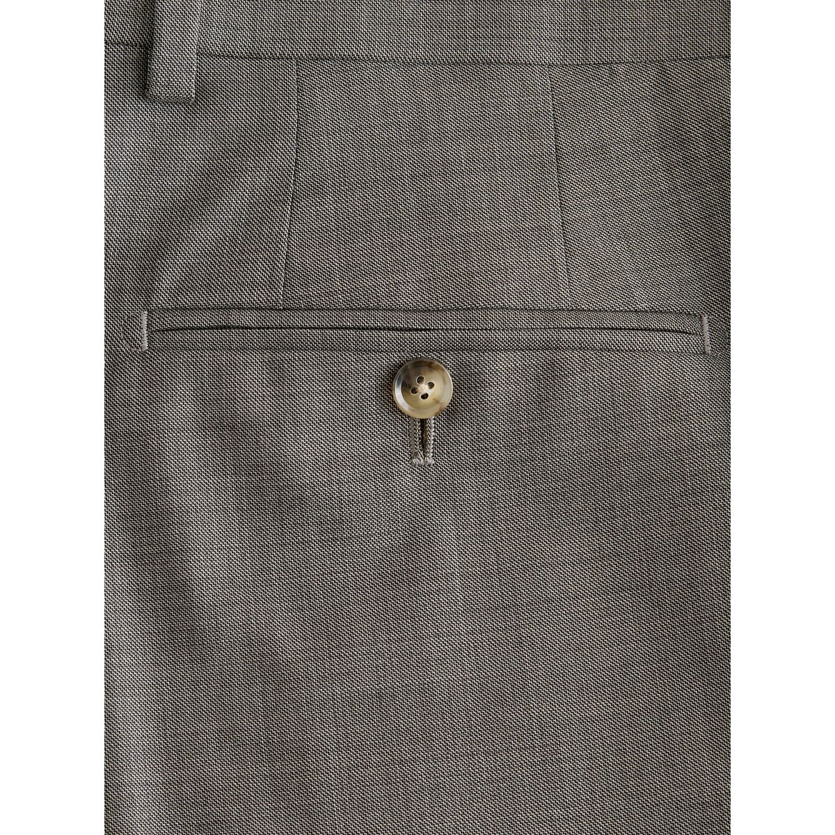 Pantalon en laine Signature texture marine, NEXT