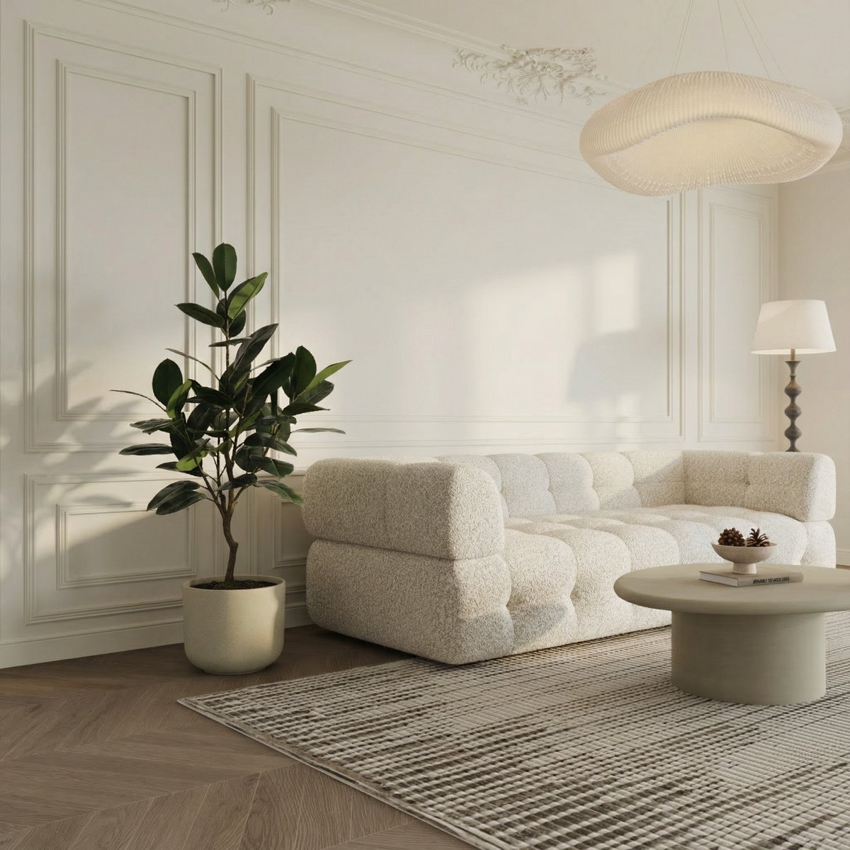 Ficus en pot artificiel H130 vert, SIA DECO