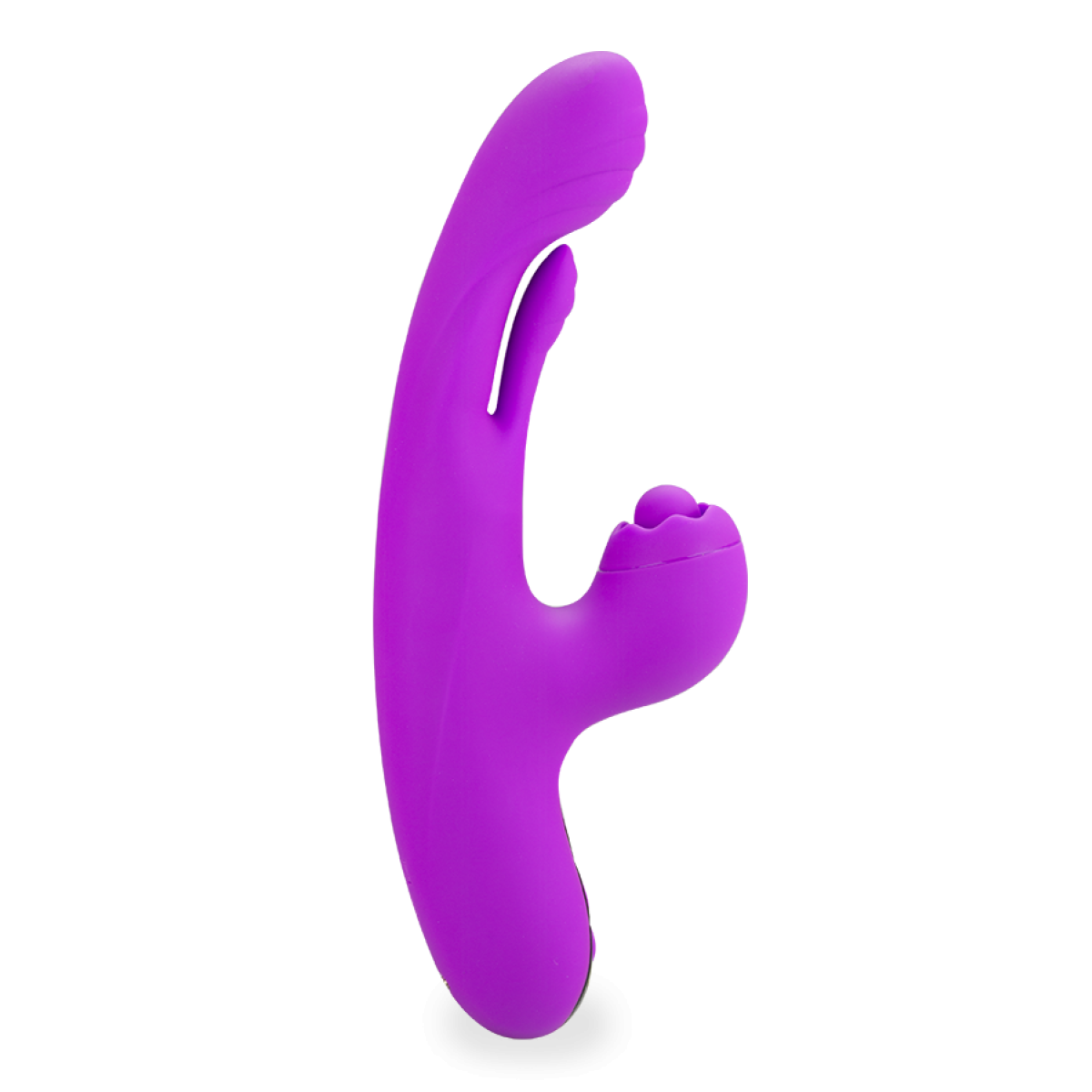 Vibromasseur puissant rabbit flapping et percussions Flutter Kiss violet, LOVE AND VIBES