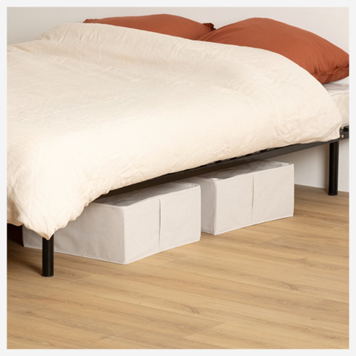 Housse de rangement GROOMY beige, 5FIVE SIMPLY SMART
