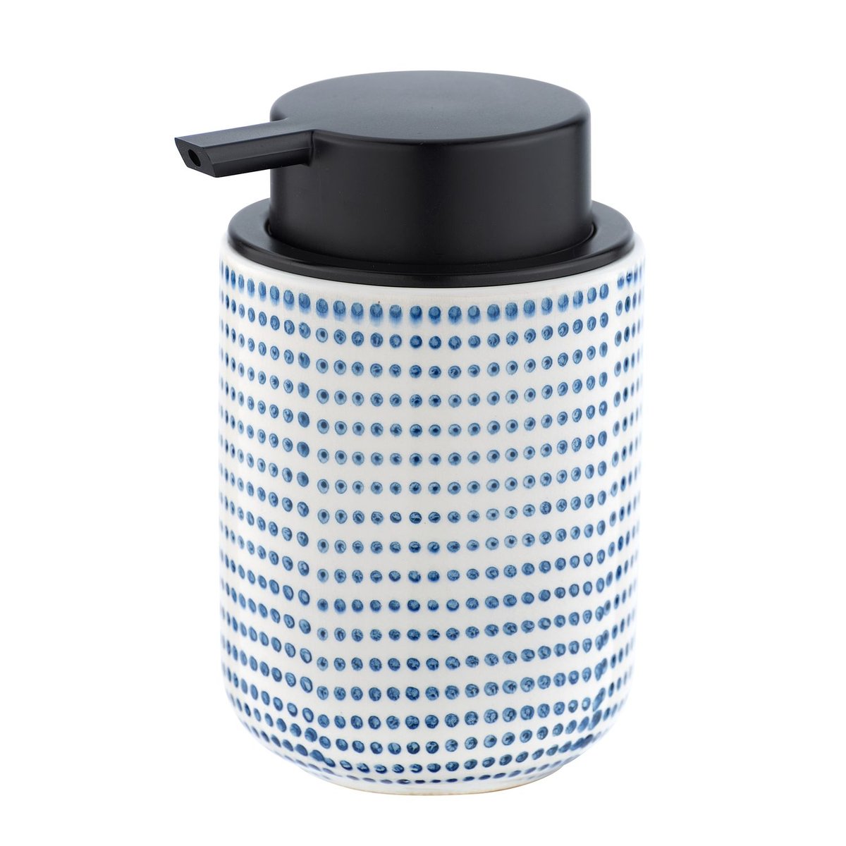 Distributeur de savon en céramique motif bord de mer NOLE blanc, WENKO