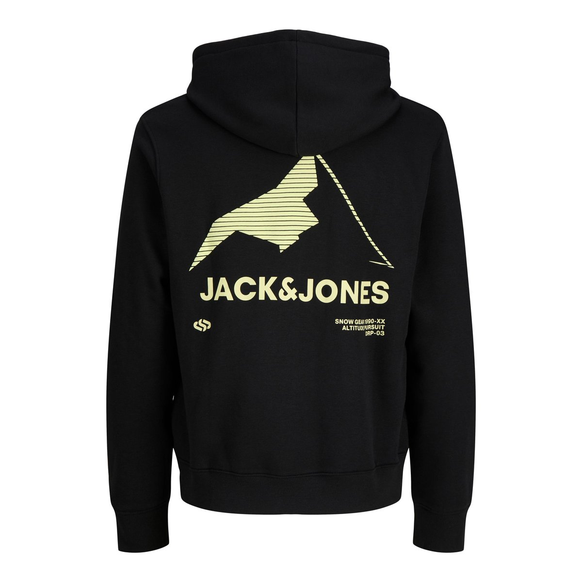 Sweat À Capuche black 1, JACK & JONES