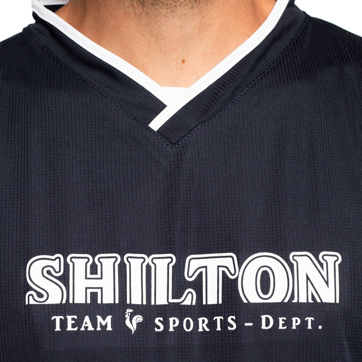 Débardeur sport tricolore navy x blanc, SHILTON