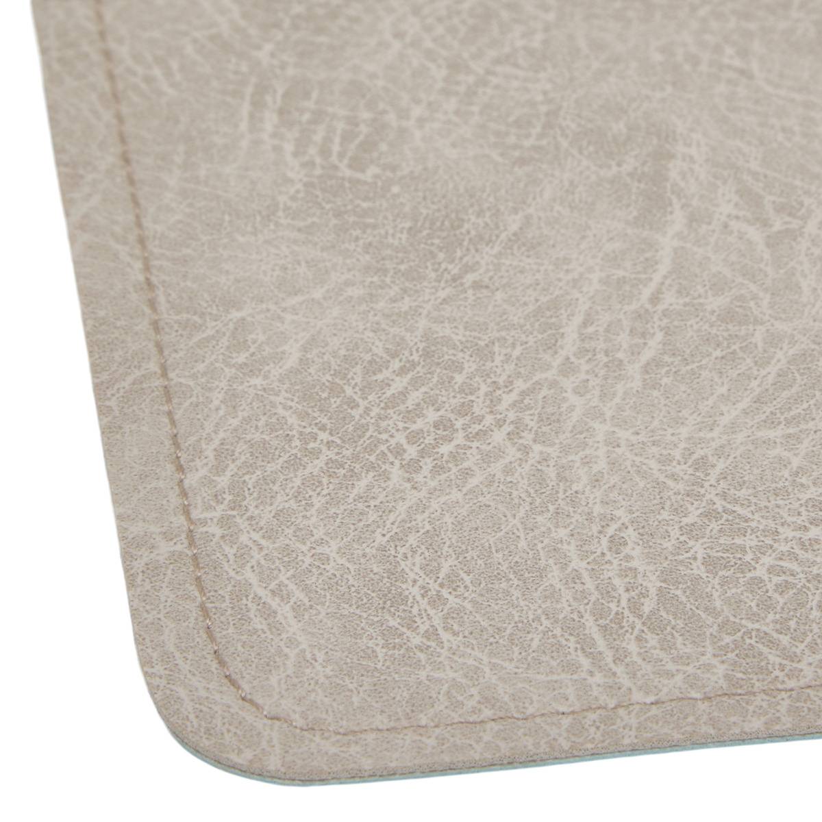 Set de table rectangulaire GLENN beige, ATMOSPHERA