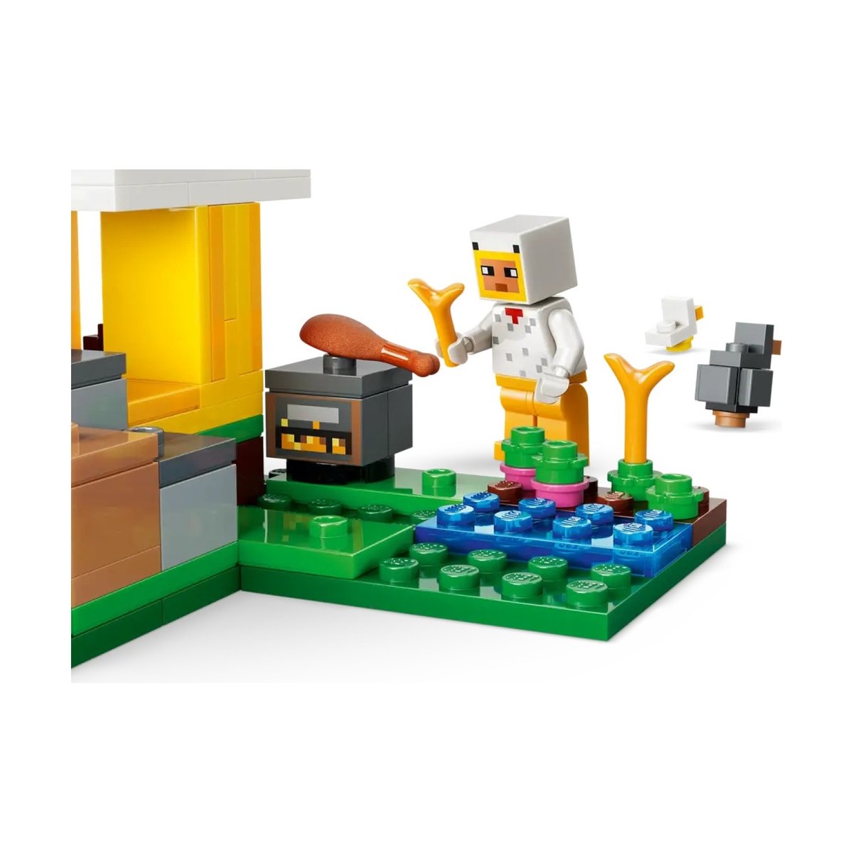 Minecraft La ferme à poulet multicolore, LEGO