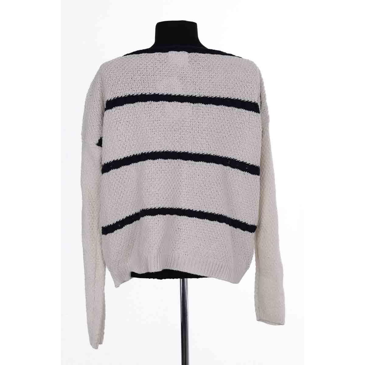 Pull - Très Bon État blanc, SEZANE