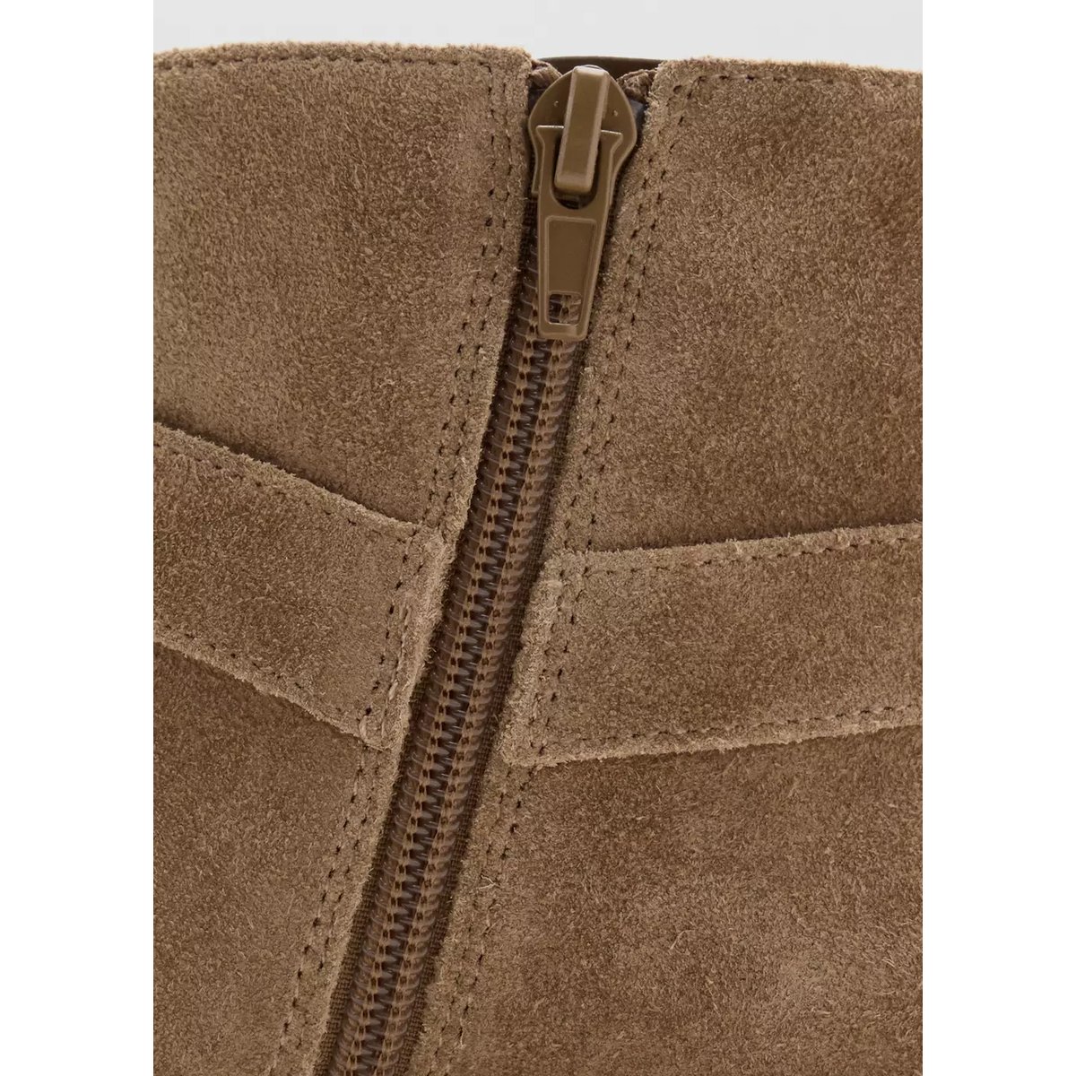 Bottines cuir détail boucle marron moyen, MANGO KIDS