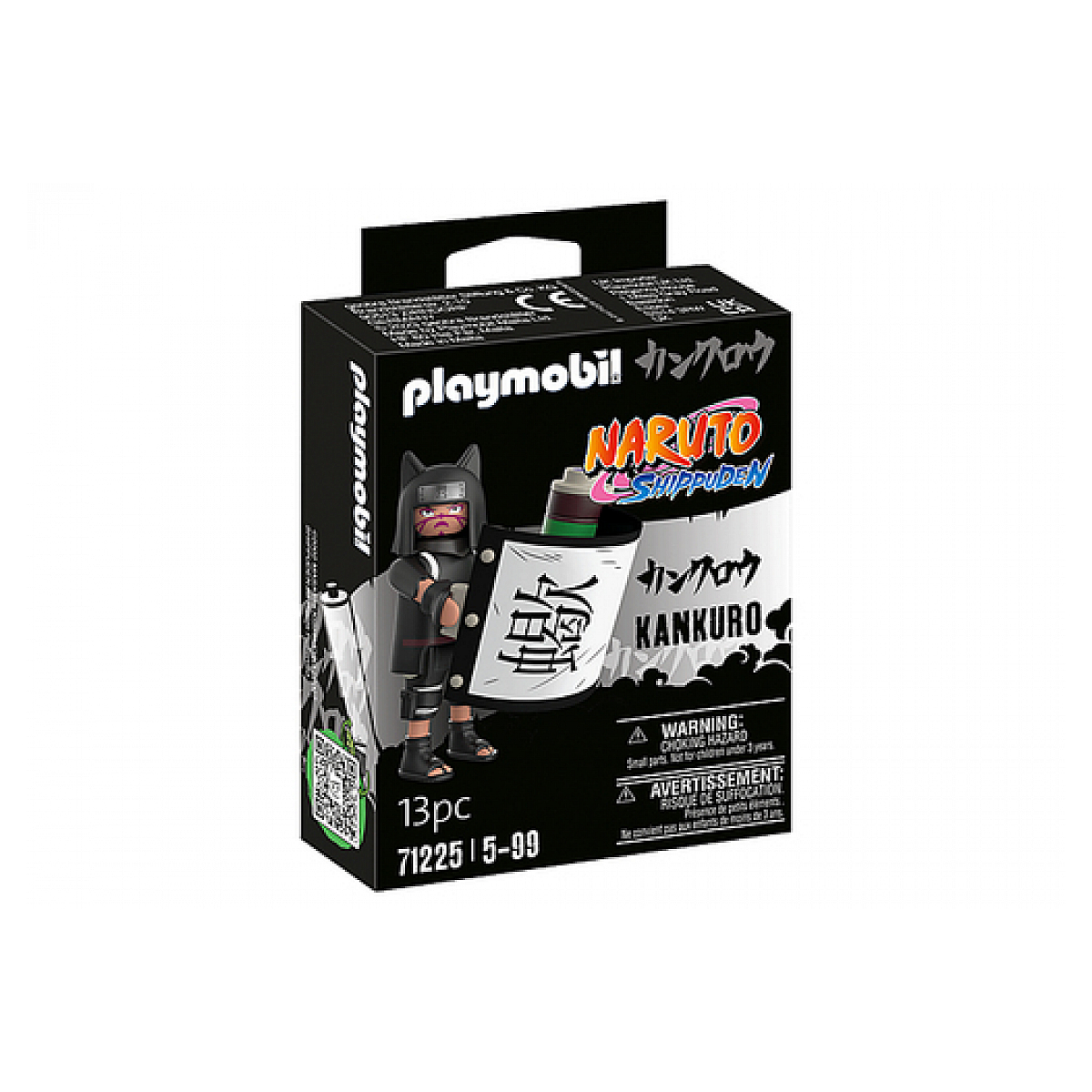71225 personnage naruto Kankuro noir, PLAYMOBIL