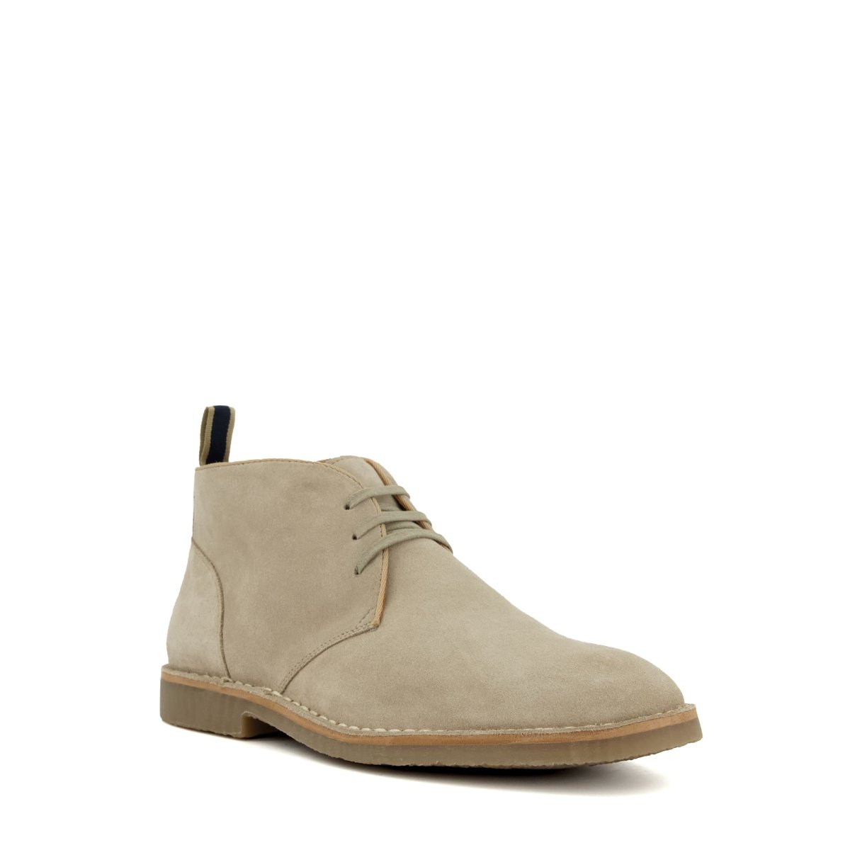 Bottines Chelsea casual - CASHED taupe-suede, DUNE LONDON