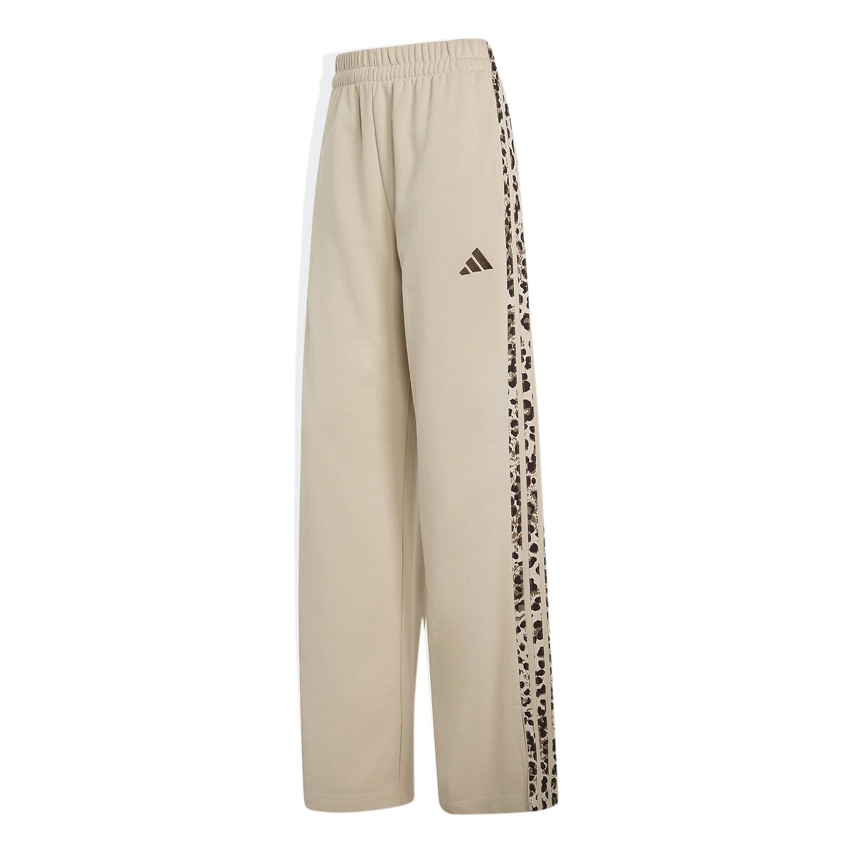 Pantalon large imprimé 3 STRIPES beige/léopard, ADIDAS SPORTSWEAR